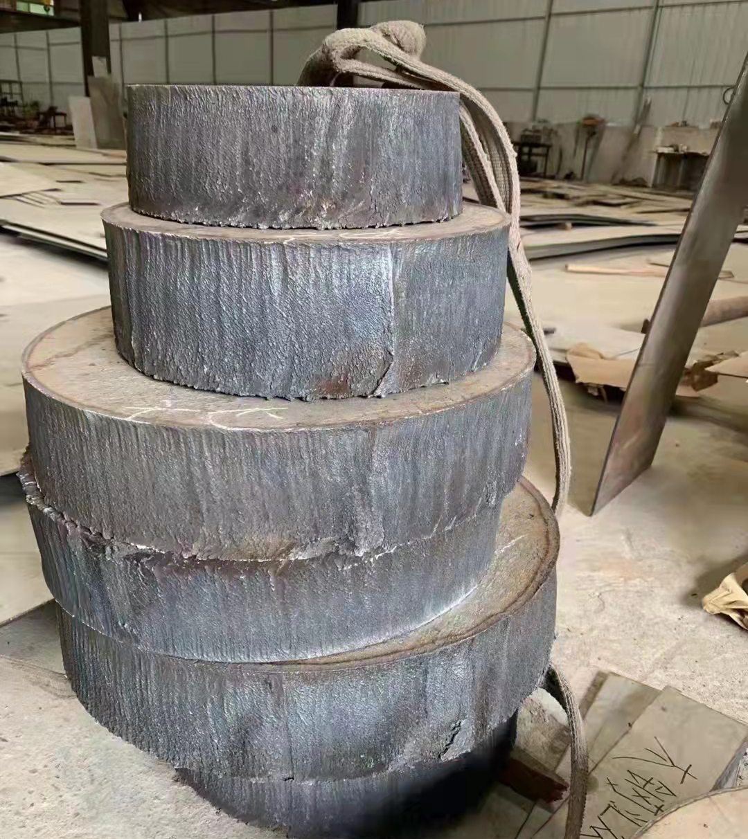 不锈钢板切圆
